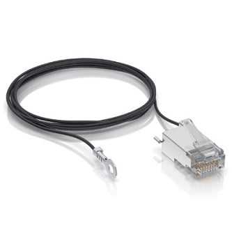 Integrated, one-meter grounding wire* Protects Ethernet hardware from ESD damage Easy to install without soldering (20) connectors per pack