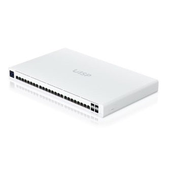 24-port, Gigabit, PoE switch with SFP+ uplinks