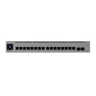 A 16-port, Layer 3 Etherlighting switch 2.5 GbE and versatile mounting options.