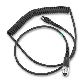 CBARF4C09ZBR CABLE - RS232: AMPHENOL THREADED CIRCULAR CONNECTOR FOR VC5090, 9FT (2.8M) COILED WITH TTL CURRENT LIMIT PROTECTION.