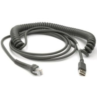 CBAU29C15ZBR CABLE - SHIELDED USB: SERIES A CONNECTOR, 15FT. (4.6M), COILED.