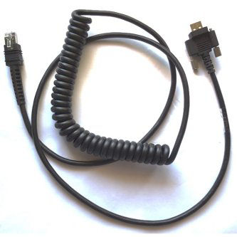Cable, Shielded USB: Series A Locking Connector for VC70, 12inch, Coiled, -30C.