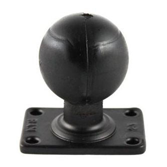 Accessory, RAM rectangular base with 2.25inch rubber ball