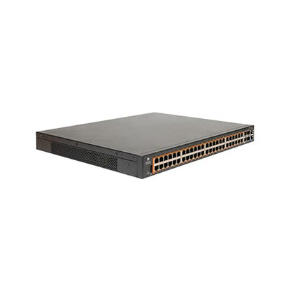 Cambium Networks cnMatrix EX2052-P Switch- 176 Gbps Throughput- 48 Ethernet Ports- 4 SFP+ Fiber Uplink Ports- 512 MB DRAM - 128 MB Flash Storage (No Power Cord, USA Only)- MXEX2052GxPA01