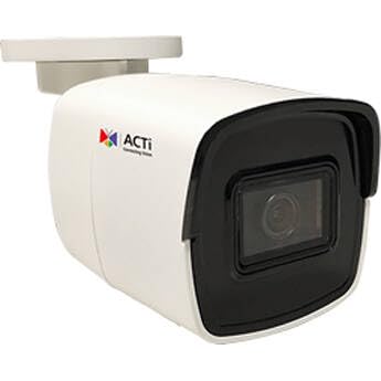 ACTi A314 6MP Outdoor Security Camera, Extreme WDR, Night Vision, IP68 Weatherproof, 6MP High Resolution Progressive Scan CMOS Sensor, PoE Support