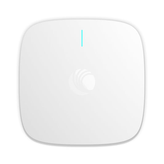 Cambium Networks XV2-2X Indoor Dual-Radio Wi-Fi 6 Access Point - 802.11ax 2x2 2.4GHz & 5GHz, Omnidirectional Antennas, 2.5 GbE Ethernet, Cloud MGMT, 1.77 Gbps Data Rate, Offices, Classrooms (US)
