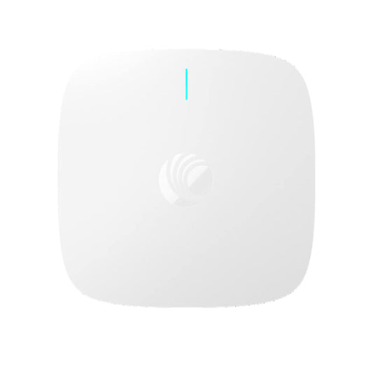 Cambium Networks XE3-4 Indoor Tri-Radio Wi-Fi 6/6E Access Point - 802.11ax 2x2/4x4 5GHz/6 GHz, Omnidirectional Antenna, 2.5 GbE + 1 GbE Ethernet, Cloud MGMT, 6.6 Gbps Data Rate, High Capacity (US)