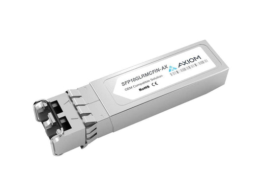 Axiom 10GBASE-LRM SFP+ Transceiver - SFP10GLRMCFIN-AX - for Data Networking, Optical Network - 1 LC 10GBase-LRM Network - Optical Fiber - Single-Mode, Multi-Mode - 10 Gigabit Ethernet - 10GBase-LRM