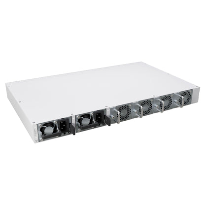 MikroTik CRS812-8DS-2DQ-2DDQ-RM – 100G Cloud Router Switch with 8X 25G SFP28, 2X 40G QSFP+, 2X 100G QSFP28, Layer 3 Hardware Offloading, Rackmount