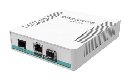 MikroTik Cloud Router Switch with 1 Gigabit Ethernet / SFP Combo Port and 5 SFP Cages (CRS106-1C-5S)