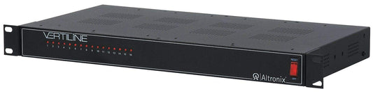 Altronix VertiLine33TD 16 Output Rack Mount Power Supply - 12VDC @ 16 amp, PTC outputs, 1U EIA 19 Rack Mount Chassis, 115VAC input