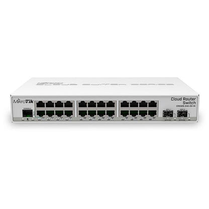 MikroTik Cloud Router Switch 326-24G-2S+in with RouterOS, W125742110 (326-24G-2S+in with RouterOS L5 License, Desktop case CRS326-24G-2S+in, Managed, Gigabit Ethernet)