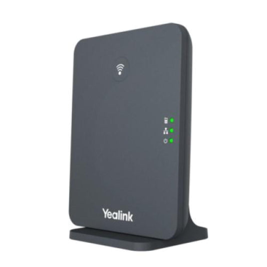 Yealink W70B DECT IP Base Station, Cordless VoIP Phone System, Black