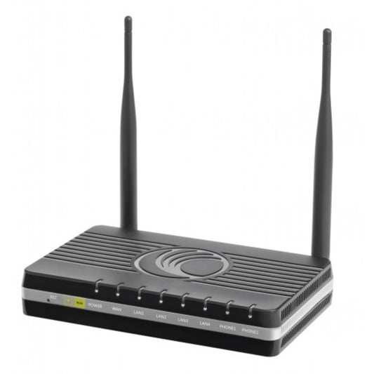 Cambium Networks - C000000L026A - Cambium Networks C3Voip-200 Wi-Fi 4 IEEE 802.11n Wireless Router - 2.40 GHz ISM Band - 37.50 MB/s Wireless Speed - 4 x Network Port - USB - PoE Ports - Fast Ethernet