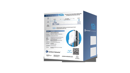 Cambium Networks 60 GHz Bridge in a Box - Extend Internet Connectivity - LAN Extension- Backhaul Outdoor/Remote Wi-Fi Hotspots - (US Cord)