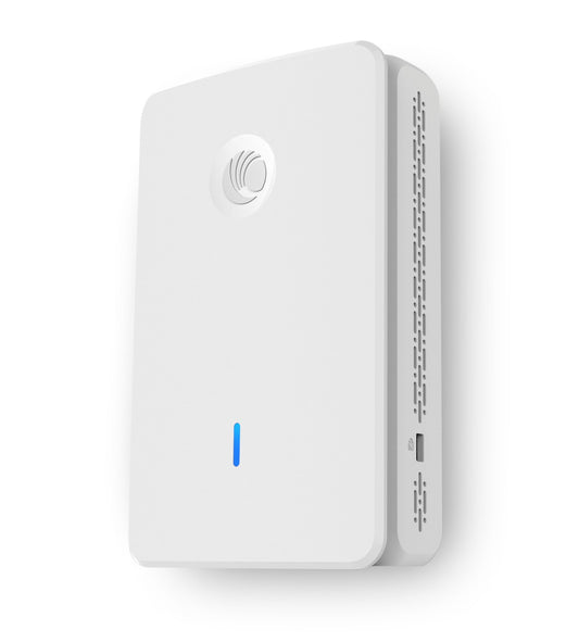 Cambium Networks cnPilot e430W Indoor Wireless Wi-Fi Access Point, Cloud Managed Dual Band 2.4 GHz and 5 GHz 802.11ac, 2x2 MU-MIMO Technology and PoE Wi-Fi Mesh Capability (PL-E430W00A-US)