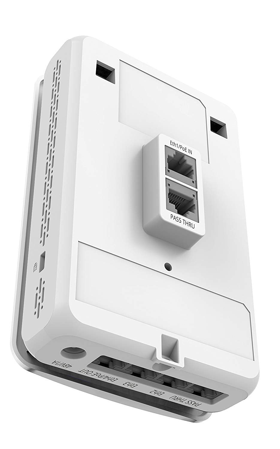 Cambium Networks cnPilot e430W Indoor Wireless Wi-Fi Access Point, Cloud Managed Dual Band 2.4 GHz and 5 GHz 802.11ac, 2x2 MU-MIMO Technology and PoE Wi-Fi Mesh Capability (PL-E430W00A-US)