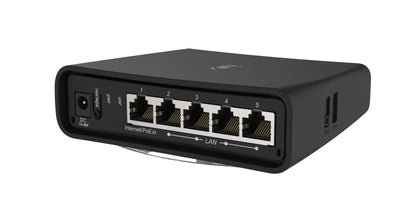 MikroTik hAP ac2 RBD52G-5HacD2HnD-TC Dual-Concurrent 2.4/5GHz Access Point, 802.11a/b/g/n/ac, 5 x Gigabit Ethernet ports