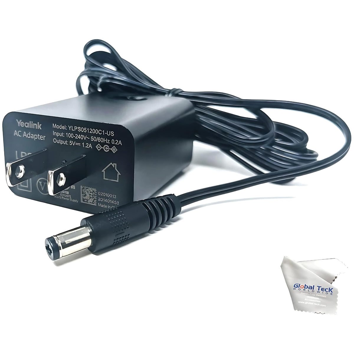 Yealink Power Adapter 5V 1.2A for T43U, T53, T53W, T34W Desk Phones