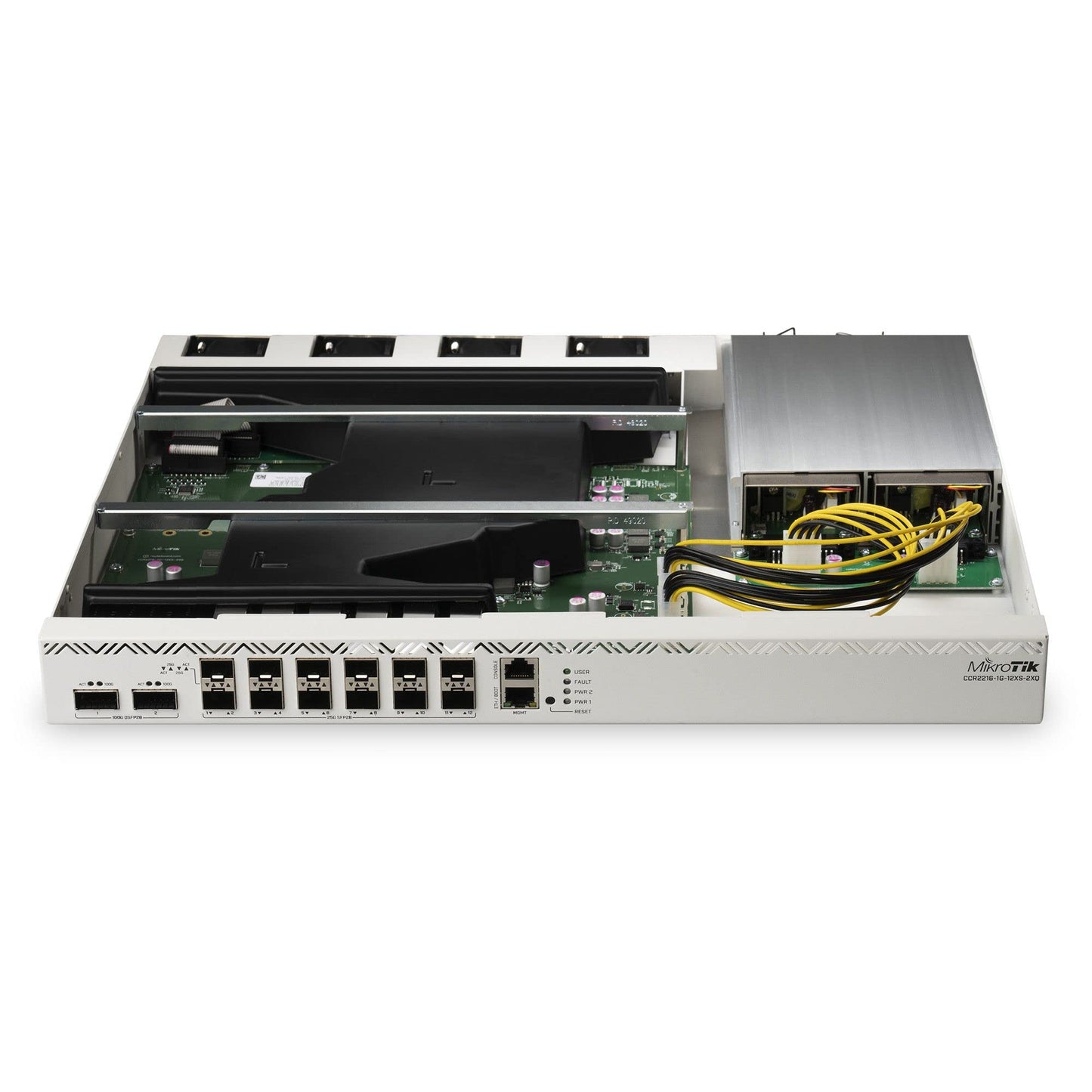 Mikrotik Cloud Core Router CCR2216-1G-12XS-2XQ Gigabit Ethernet 16GB of RAM RouterOS L6