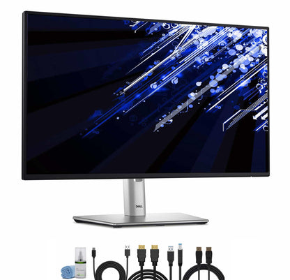 Dell P2725H 27" Full HD, (1920 x 1080) Display, 16:9 IPS, LED, 100Hz Monitor (P2725H) + USB-C Cable + Cleaning Kit