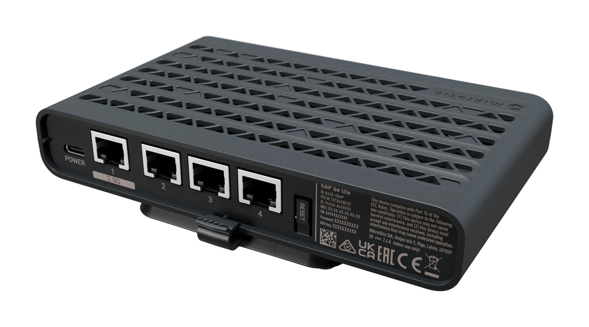 MikroTik hAP be lite US (A42G-HbeP-US)