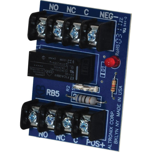 Altronix Relay Module 6/12VDC 120Ma DPDT, Blue, 1 (RB5)