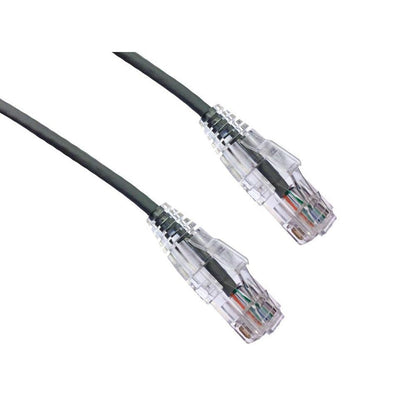 Axiom 5FT CAT6A BENDNFLEX Ultra-Thin SNAGLESS Patch Cable 650MHZ (Gray)