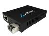TAA 100mbs RJ45 POE(PSE) to 100BASE-FX Media Converter - MMF, LC, 2km, 1310nm