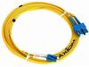 LC/LC SINGLEMODE DUPLEX OS2 9/125 FIBER OPTIC CABLE 3M TAA-COMPLIANT