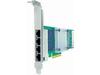 Axiom - network adapter - PCIe 2.1 x4 - Gigabit Ethernet x 4