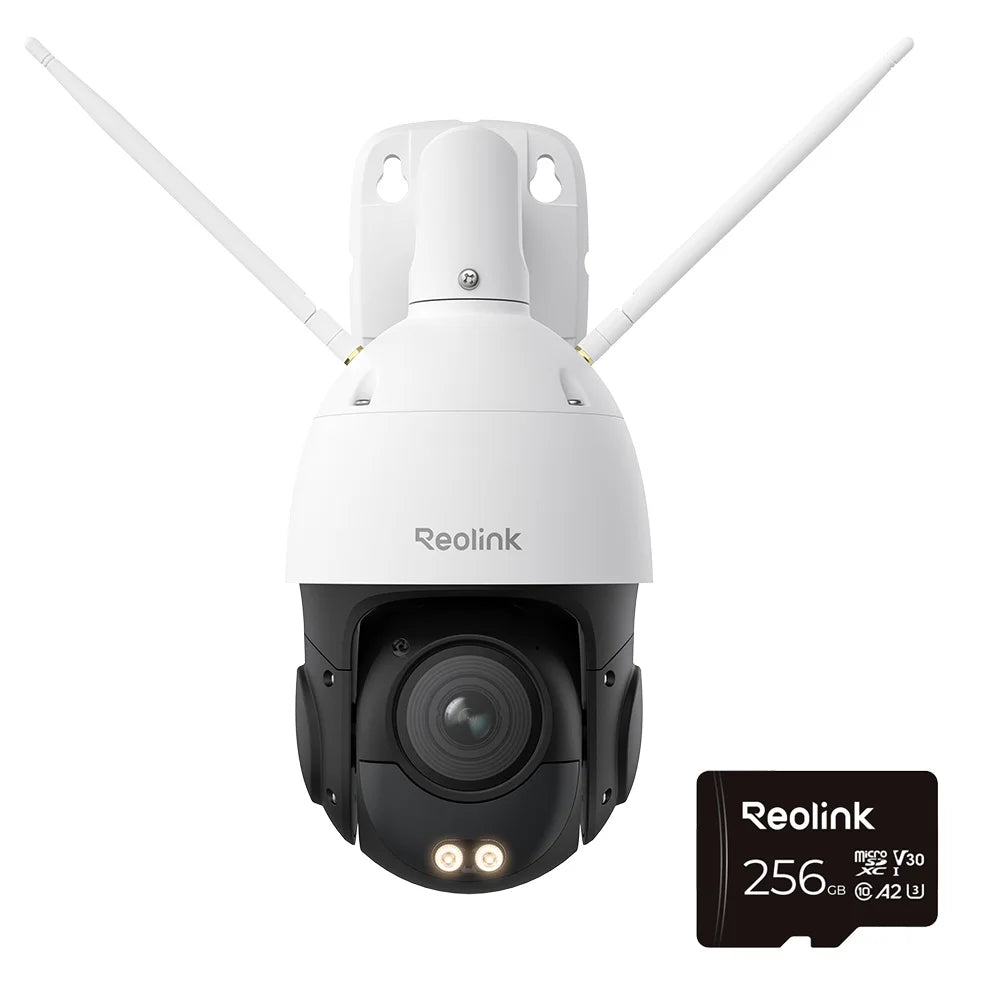 REOLINK 4K Wi-Fi 6 PTZ Security Camera 5X Optical Zoom Pan & Tilt Auto Tracking Smart Detection 8MP Onvif Dome Outdoor IP Camera