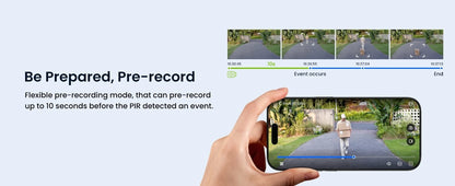 Reolink 4K Battery WiFi Security Camera 360° PT Auto Tracking Color Night Vision Wireless IP Camera Home Hub Security System