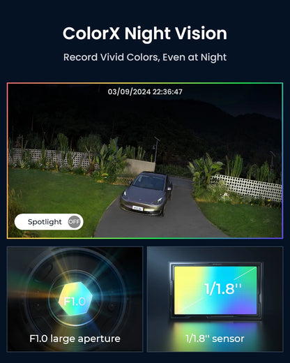 Reolink 4K Battery WiFi Security Camera 360° PT Auto Tracking Color Night Vision Wireless IP Camera Home Hub Security System
