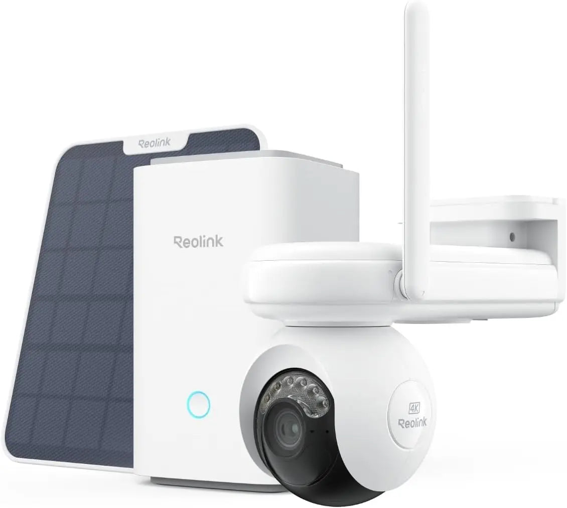Reolink 4K Battery WiFi Security Camera 360° PT Auto Tracking Color Night Vision Wireless IP Camera Home Hub Security System