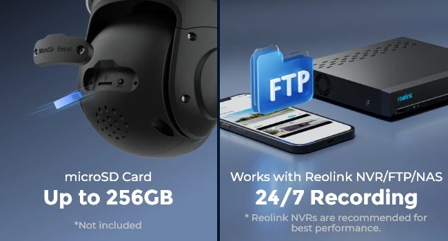 REOLINK 4K 8MP Dome PoE Security Camera 5X 3D Optical Zoom Pan & Tilt Auto Tracking Smart Detection 8MP Onvif Outdoor IP Camera