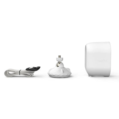 Argus 3 Series Full Suit with White Skin,an easy-to-install bracket, For Reolink Argus 3 2K, Not for Argus 3 Pro/Ultra