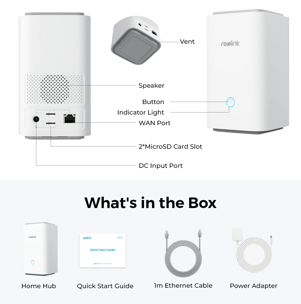 Reolink 4K Battery WiFi Security Camera 360° PT Auto Tracking Color Night Vision Wireless IP Camera Home Hub Security System