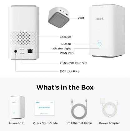 Reolink 4K Battery WiFi Security Camera 360° PT Auto Tracking Color Night Vision Wireless IP Camera Home Hub Security System