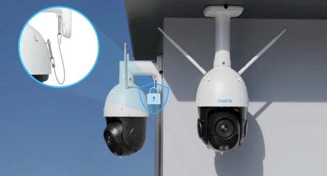REOLINK 4K Wi-Fi 6 PTZ Security Camera 5X Optical Zoom Pan & Tilt Auto Tracking Smart Detection 8MP Onvif Dome Outdoor IP Camera