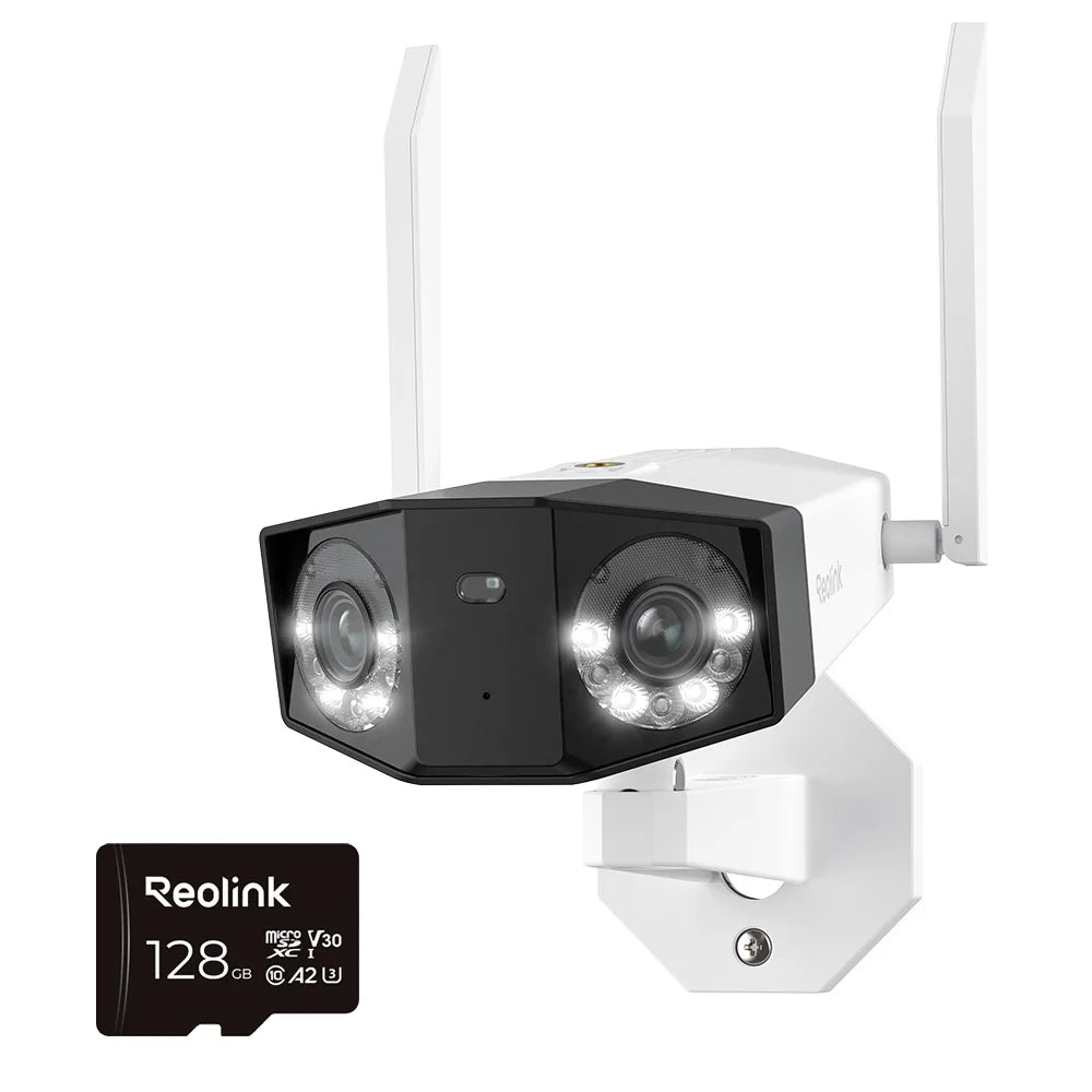 Reolink Duo 2 WiFi Camera 4K Dual Lens Outdoor Security Camera CCTV 8MP IP Cam Smart Detection Home Video Security Protection