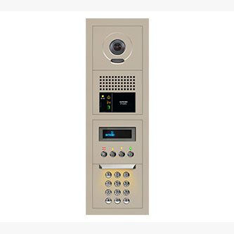 10-Key Video Entrance Panel Kit, 1x4 Size