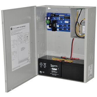Power Supply Charger, Single Class 2 Output, 12/24VDC @ 2.5A, 115/230VAC, BC300 Enclosure