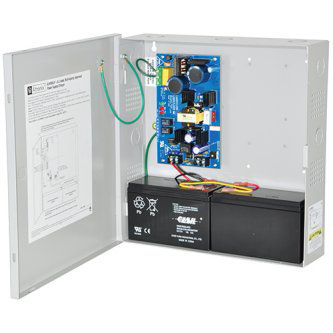 Power Supply Charger, Single Class 2 Output, 12VDC @ 4A or 24VDC @ 3A, 115VAC, BC300 Enclosure