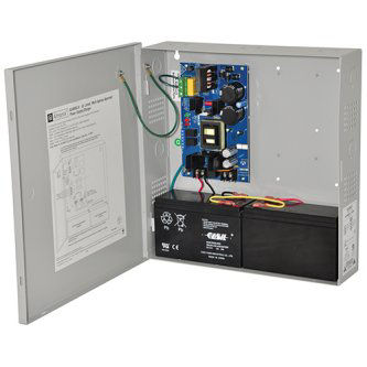 Power Supply Charger, Single Class 2 Output, 12/24VDC @ 6A, 115VAC, BC300 Enclosure