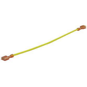 Battery Lead, 8 inch, 18AWG, Jumper, Yellow