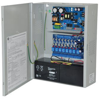 Access Power Controller w/ Power Supply/Charger, 8 Fused Relay Outputs, 12/24VDC, 6A, Aux Output, FAI, 115VAC, BC400 Enclosure
