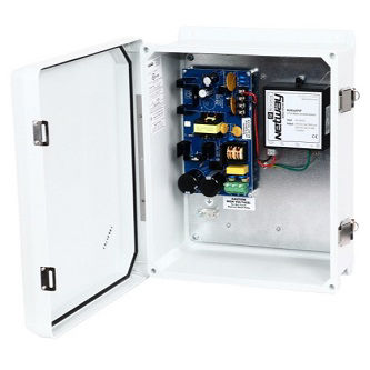 Single 1G Fiber Optic SFP, 2-port 10/100/1000, 30W each, Hardened 120W Power Supply/BatChr & Media Converter mounted in NEMA4/4X, IP66 rated Outdoor enclosure