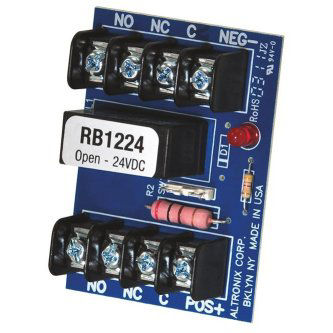 Relay Module, 12/24VDC, DPDT Contacts @ 5A - 220VAC/28VDC