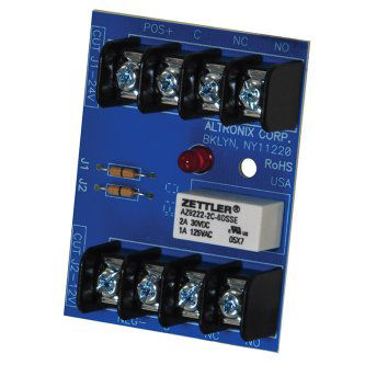 Relay Module, 6/12/24VDC, DPDT Contacts @ 1A - 120VAC or 2A - 28VDC